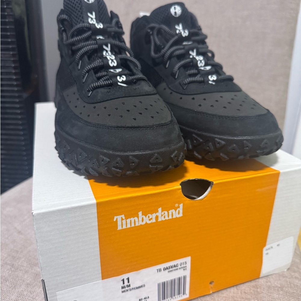 Timberland Men's Greenstride™ Motion 6 Mid Sneaker Trainer Men in Black size 11